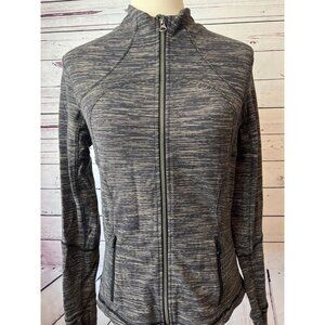 Lululemon Forme Cuffins Jacket 8 Womens Full zip front Define Flattering Running